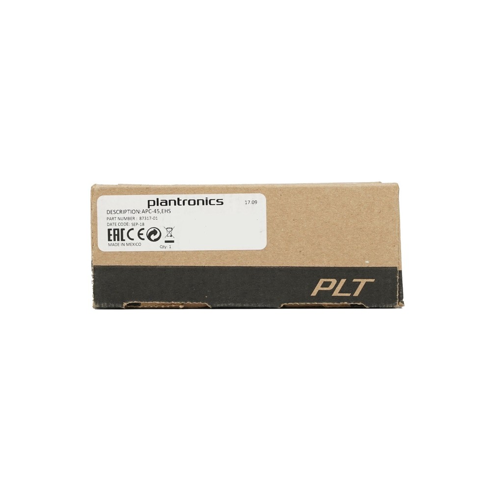 Plantronics 87317-01 APC-45 EHS Adapter Cable Switch Hook for Poly and Cisco