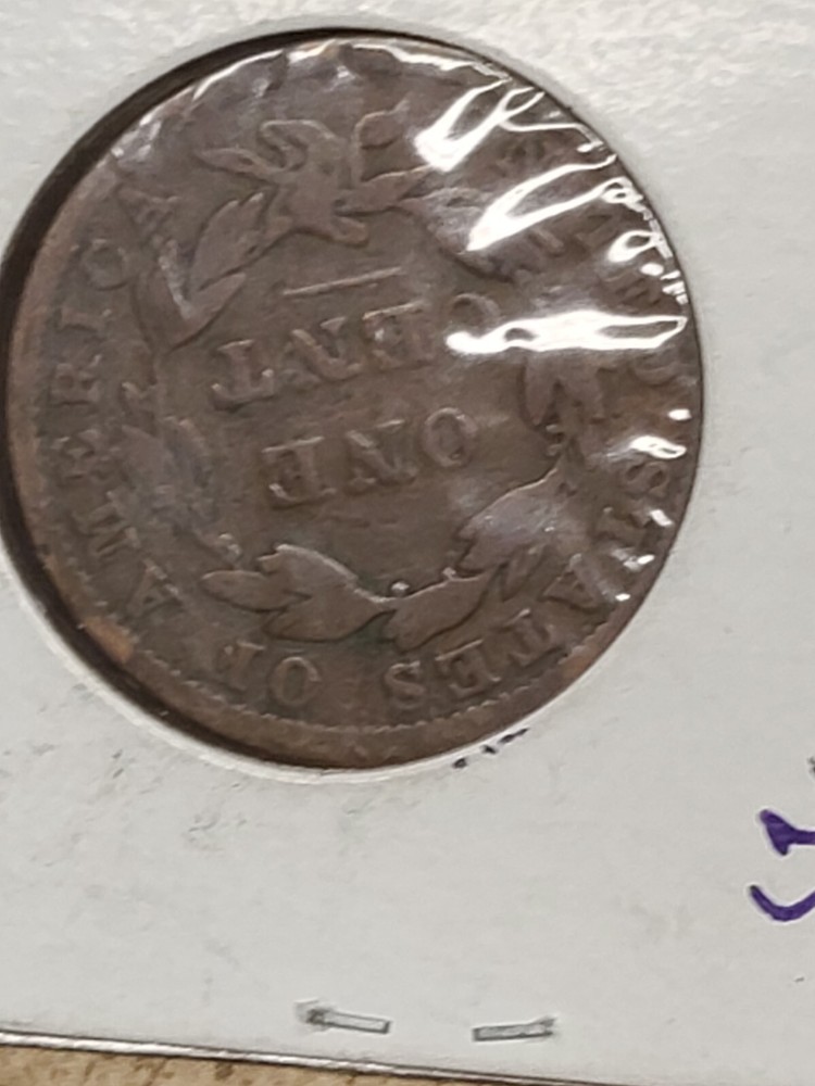 1818 Coronet Head Large Cent Fine Coin