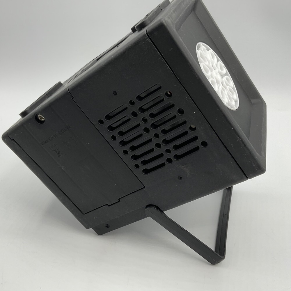 Bubble Machine 10 Hole Fully Automatic Blowing Handheld Electric Table Top Black