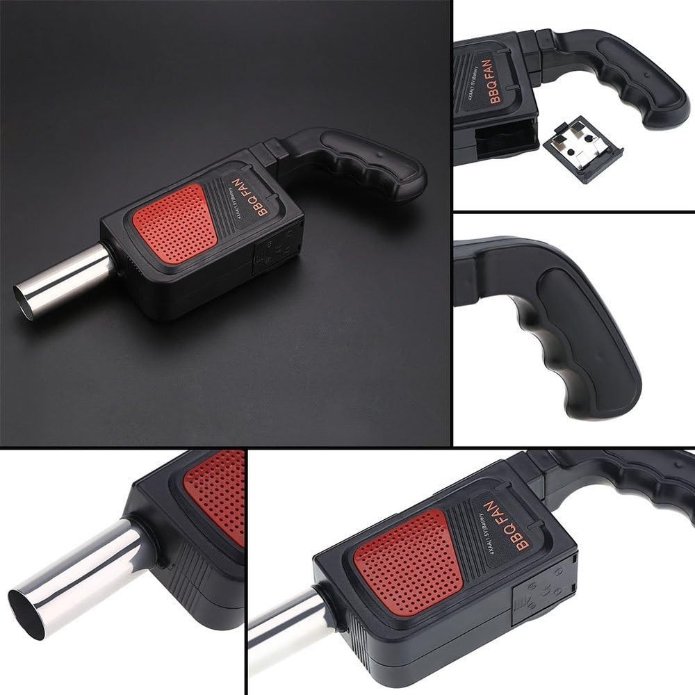 Portable Electric Fire Blower Fan for Quick Grill & Fire Ignition