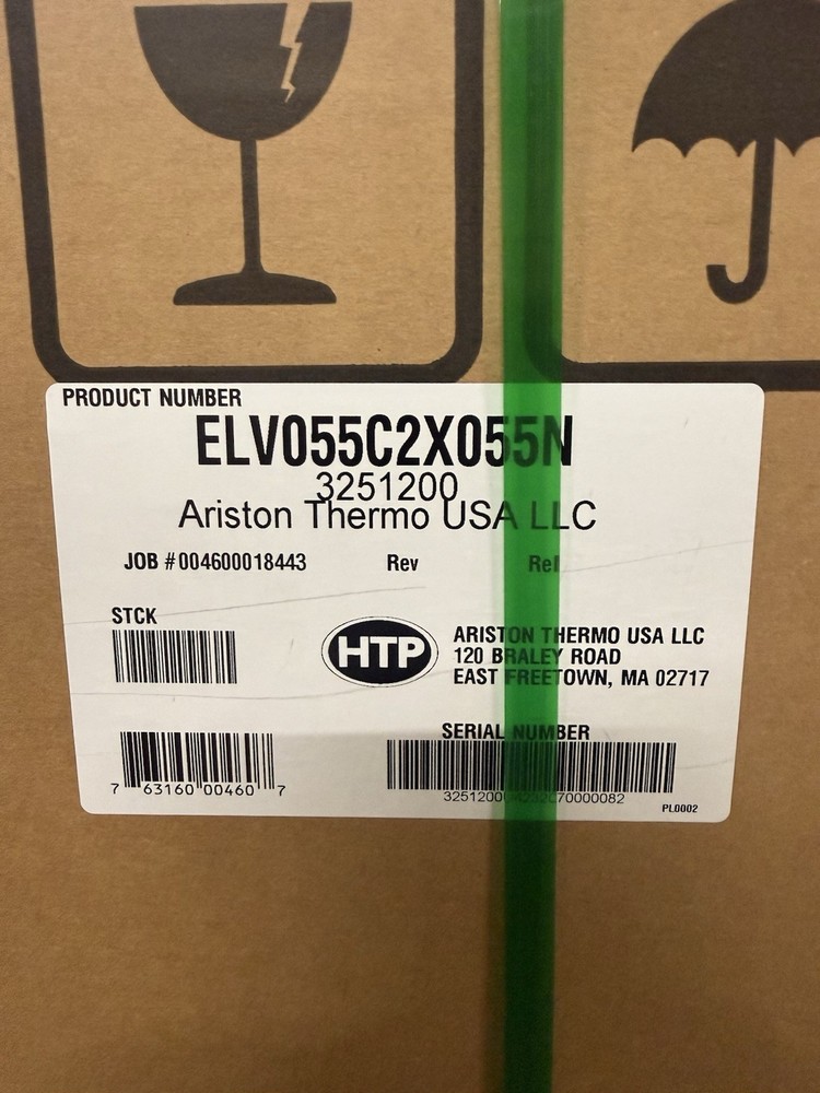 HTP ELV055C2X055N 55 Gallon Everlast Elevate Electric Water Heater