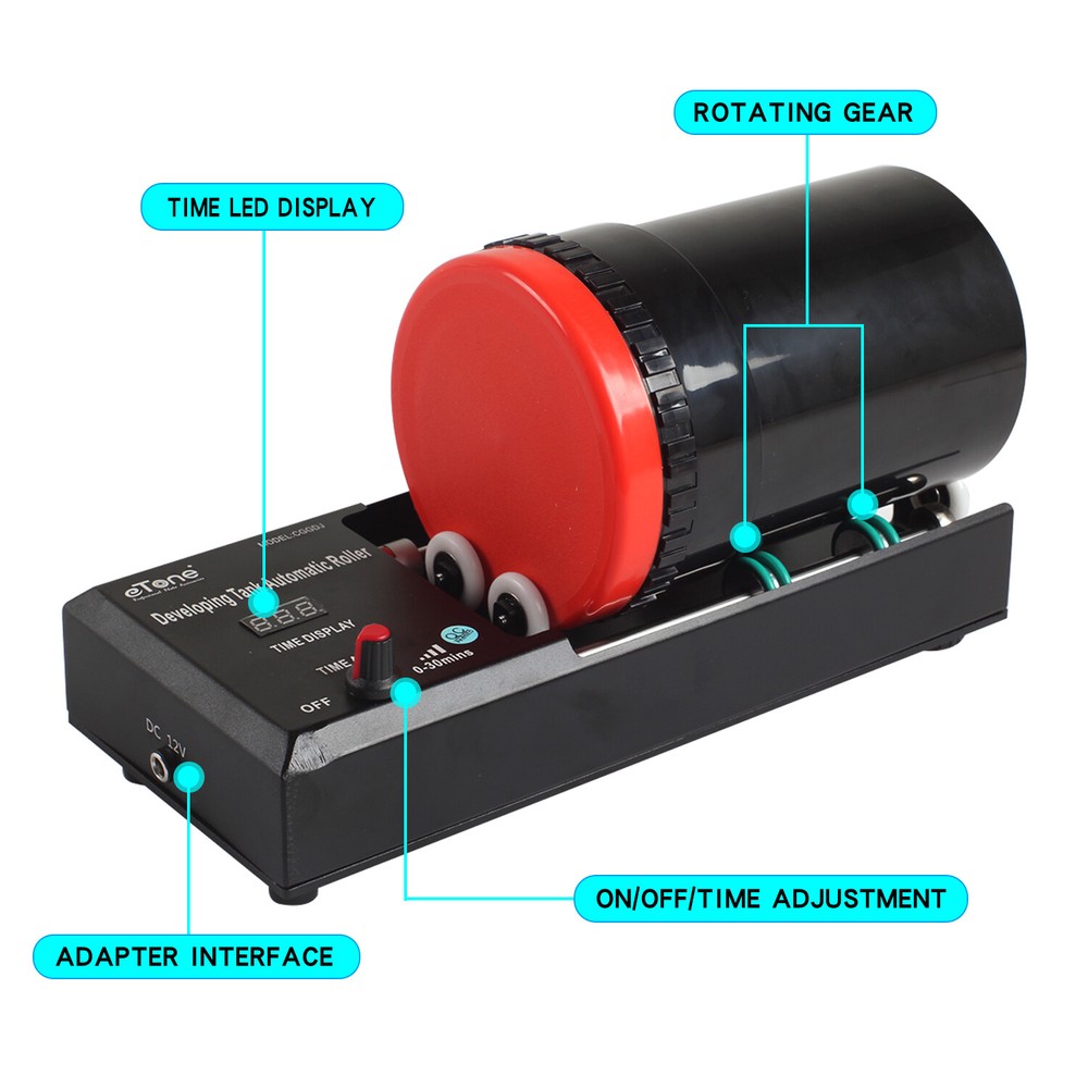 Automatic Darkroom Film Processor Machine For Jobo 1505 2520 AP Developing Tank