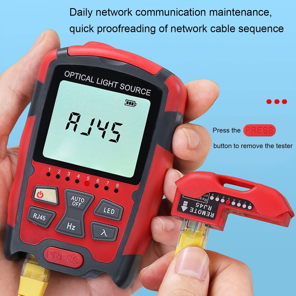 Fiber Optic Stable Light Source Single Mode 1310 1550nm Optical Light Source