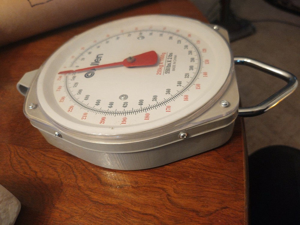 ALLEN 5500 SCALE 550LBS.