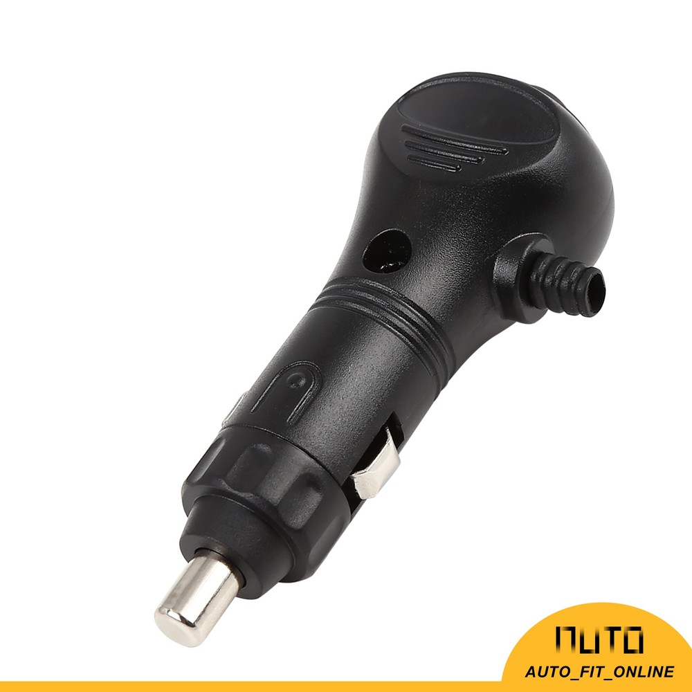 ONE 12V Car Cigarette Lighter Switch Power Socket Plug w LED Indicator Universal