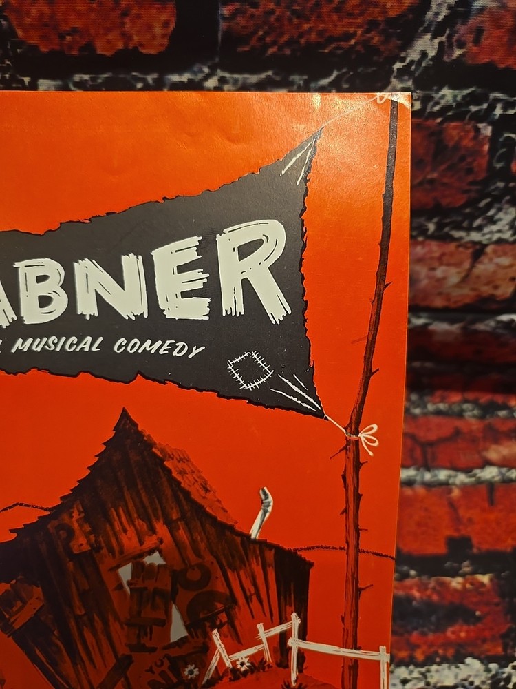 ORIGINAL Li'l Abner Playbill - EXCELLENT