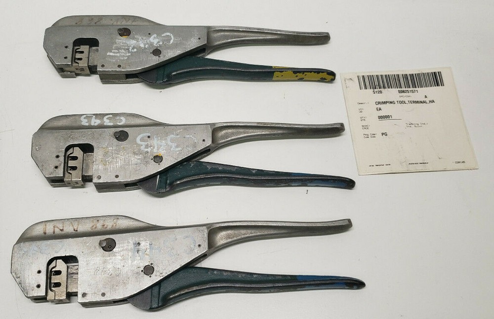 Burndy MR8EC-2 Crimping Tool (3 units)