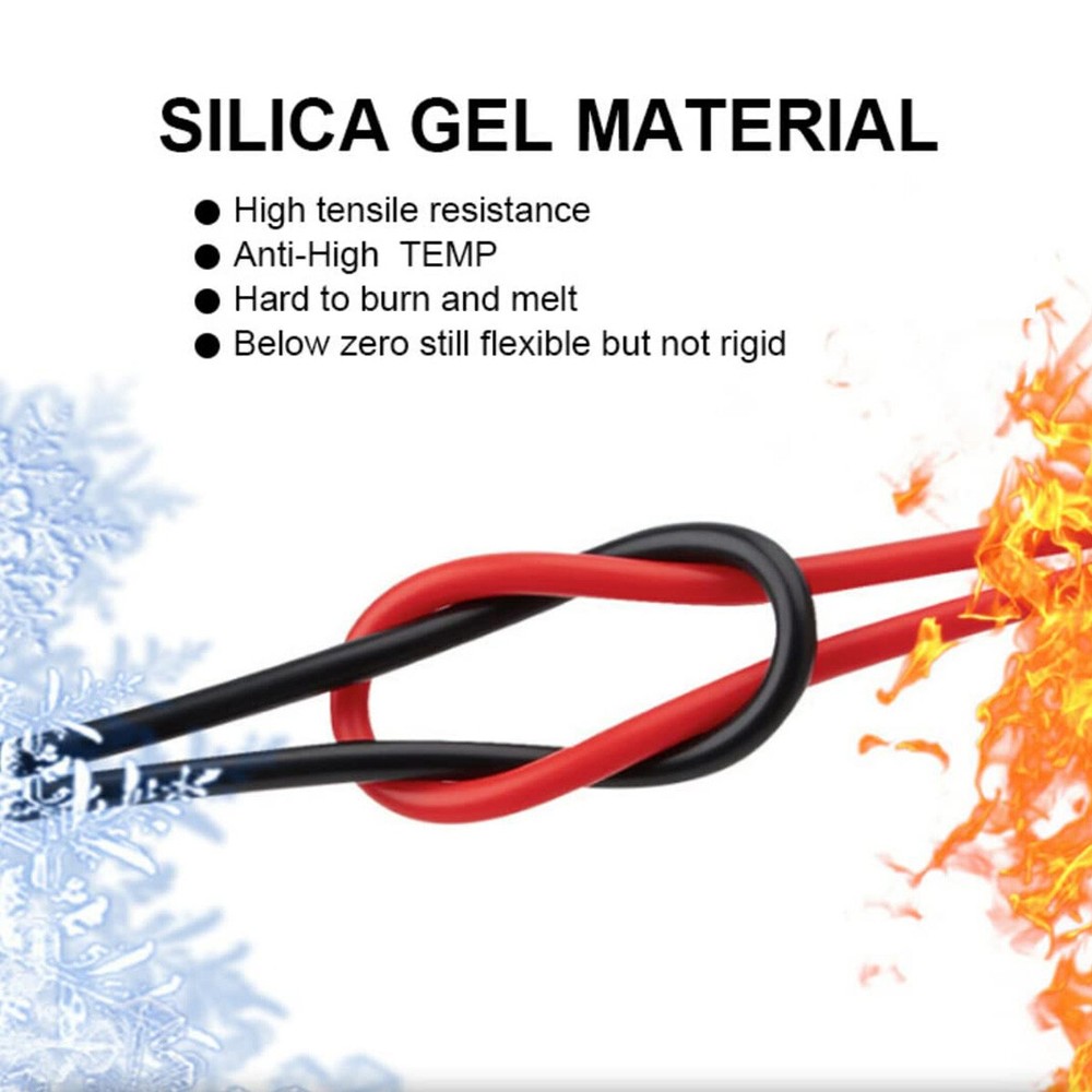 2PACK Multimeter Test Leads for Fluke Meter Electrical Alligator Clip Probes 20A