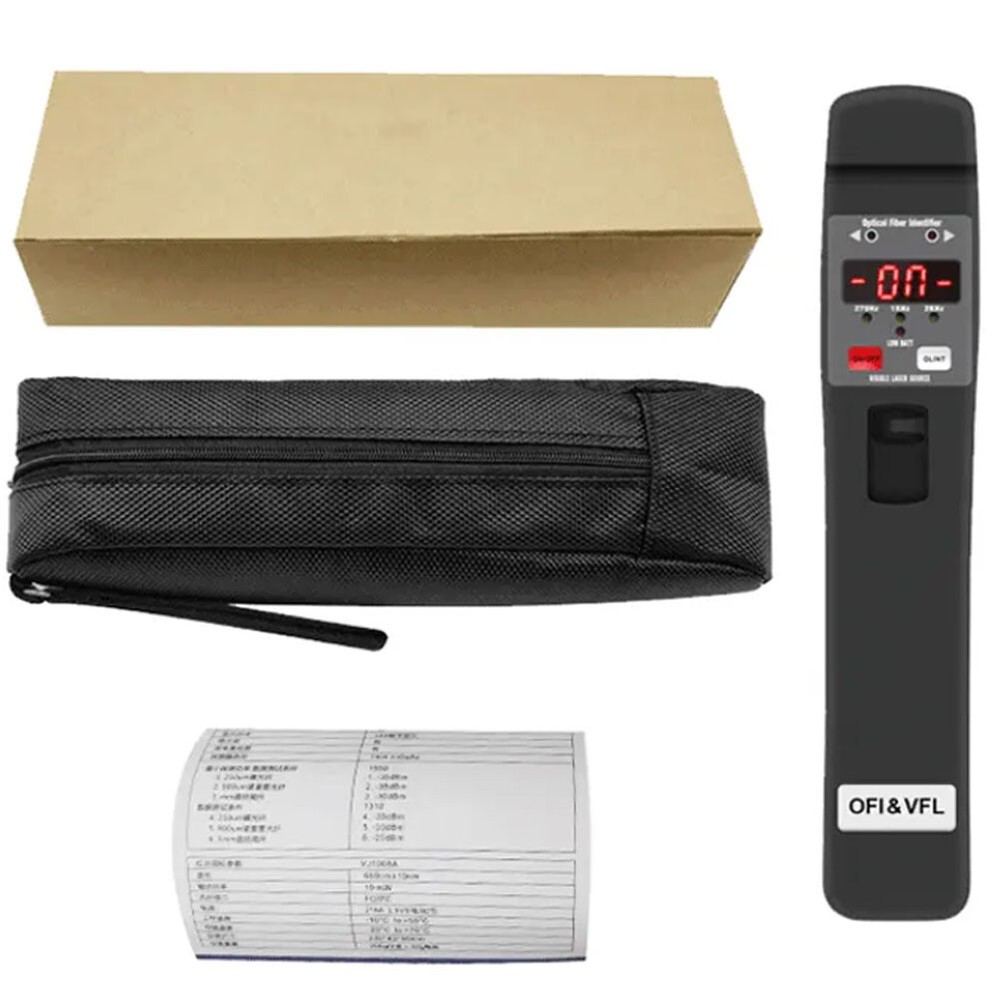 Fiber Optic Identifier Cable Flow Tester Red Light Identifier All-In-One