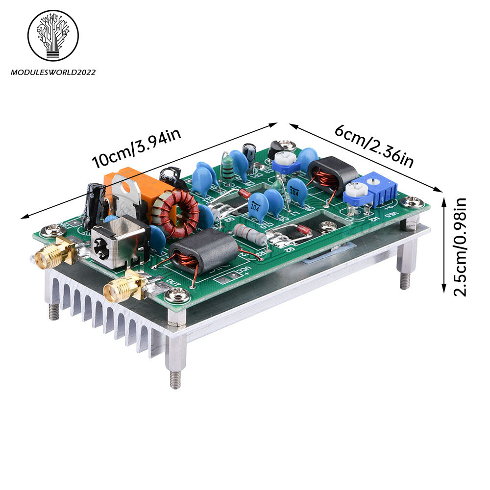 30W Shortwave Power Amplifier Board CW SSB Linear High Frequency Power Amplifier