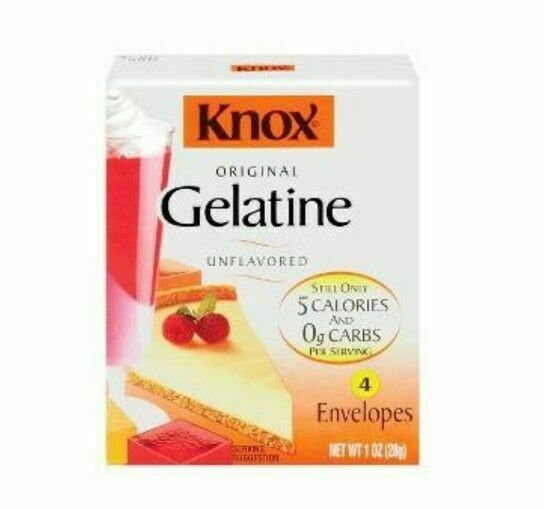 Knox Gelatin Unflavored Baking Cooking Essential 3 PACK