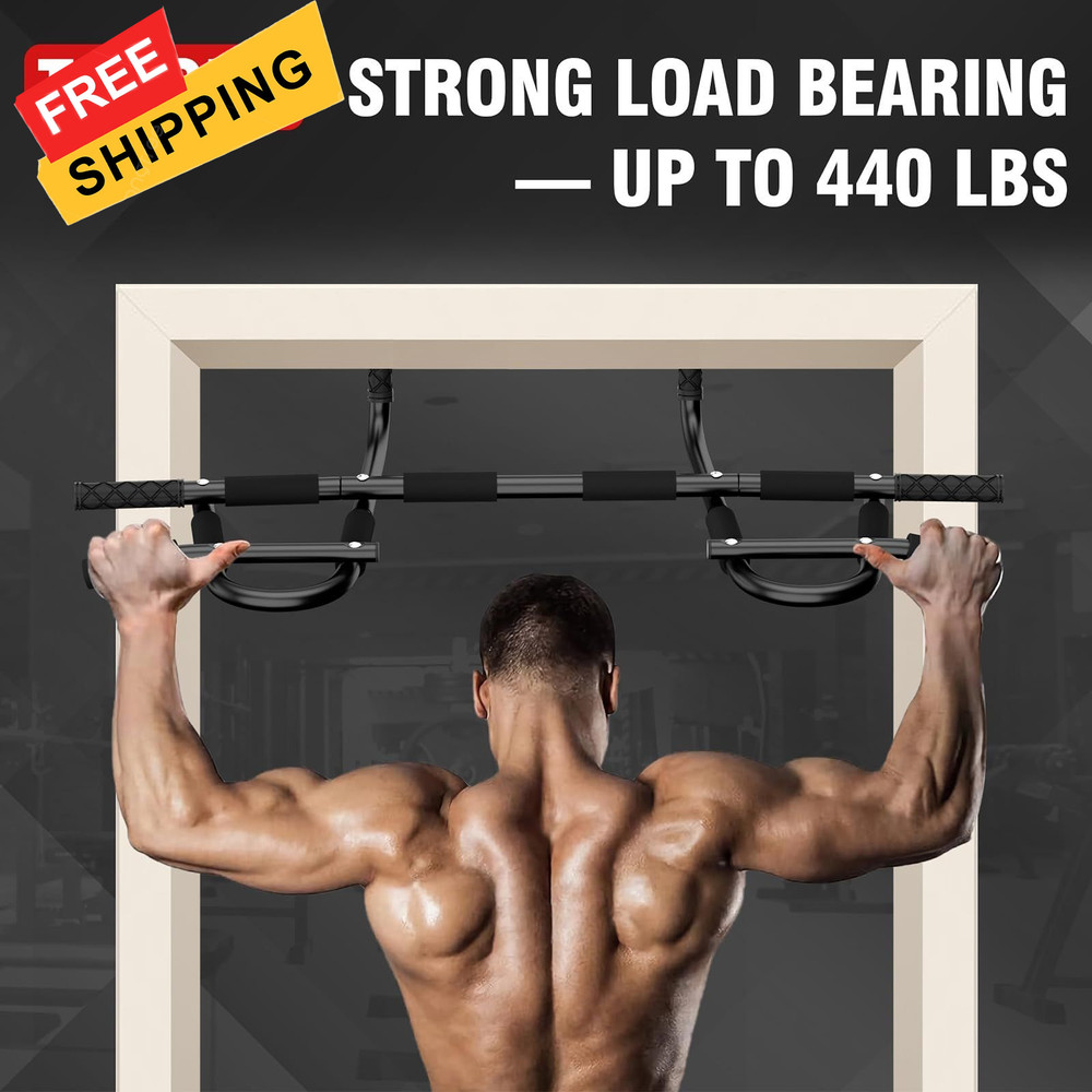 Pull Up Bar for Doorway - Multi-Grip Chin Heavy Multi Grip