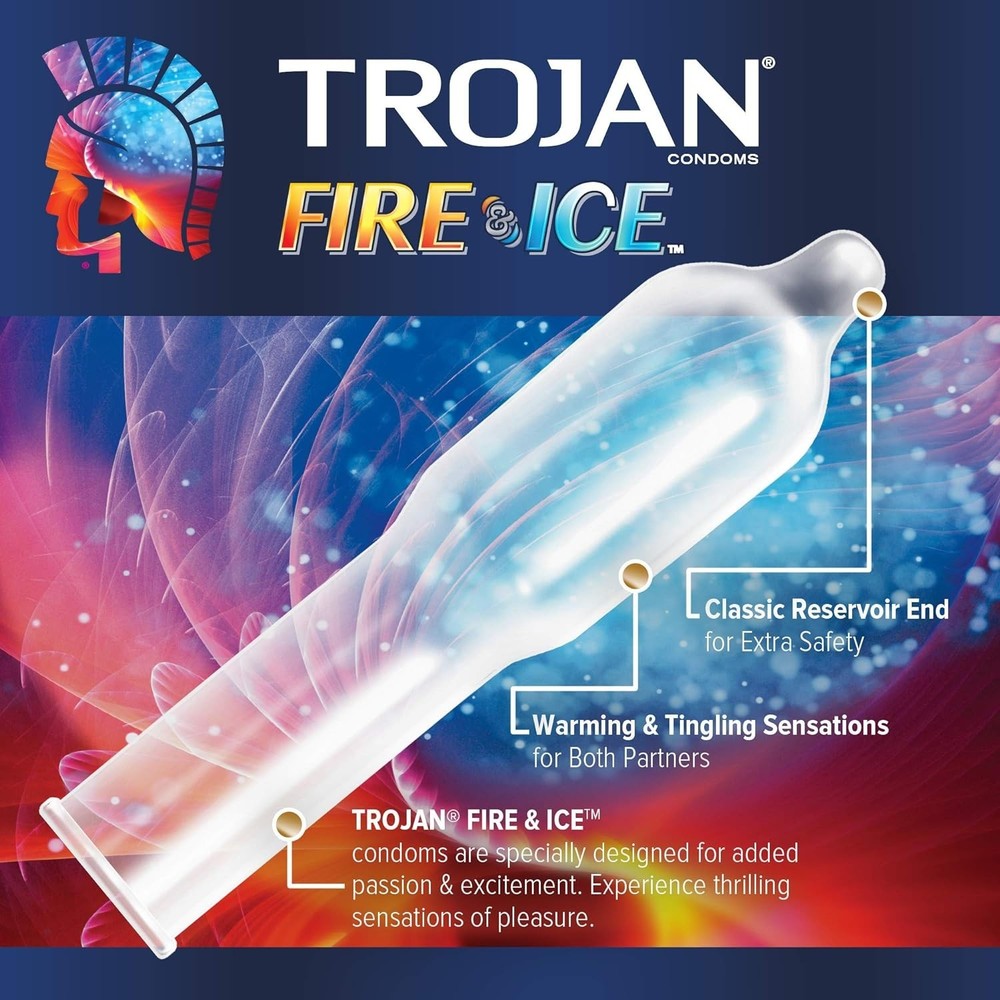 Fire & Ice Condoms 3 Pack