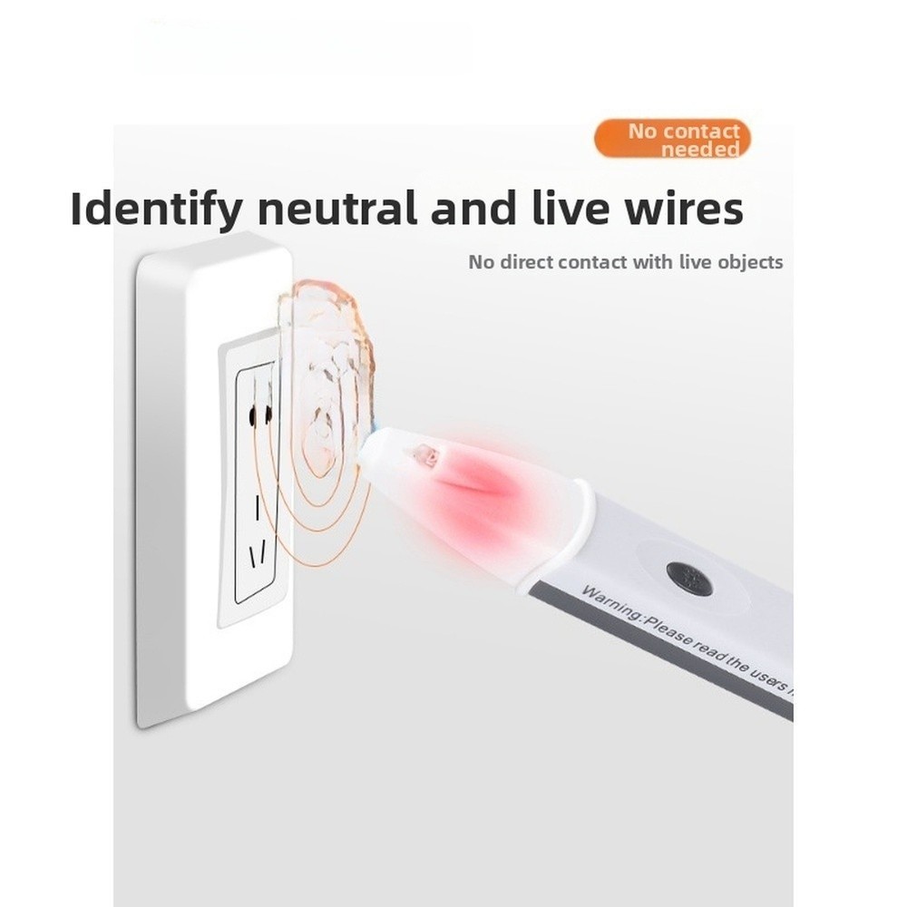 For Dark Workspace Voltage Tester Low-light Operation Safe Live Wire Detection