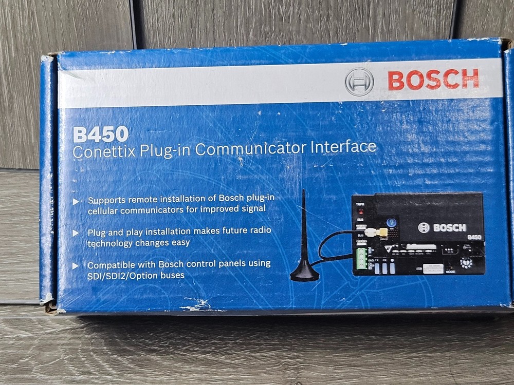 Bosch B450 B 450 Conettix cellular Plug-in Communicator Interface module New