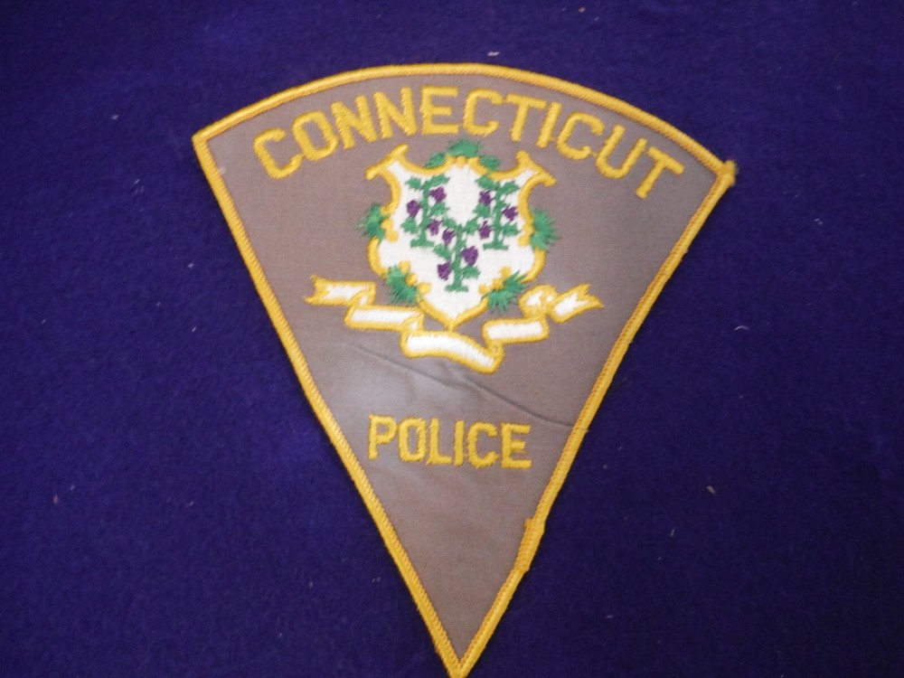 Connecticut Police patch-vintage