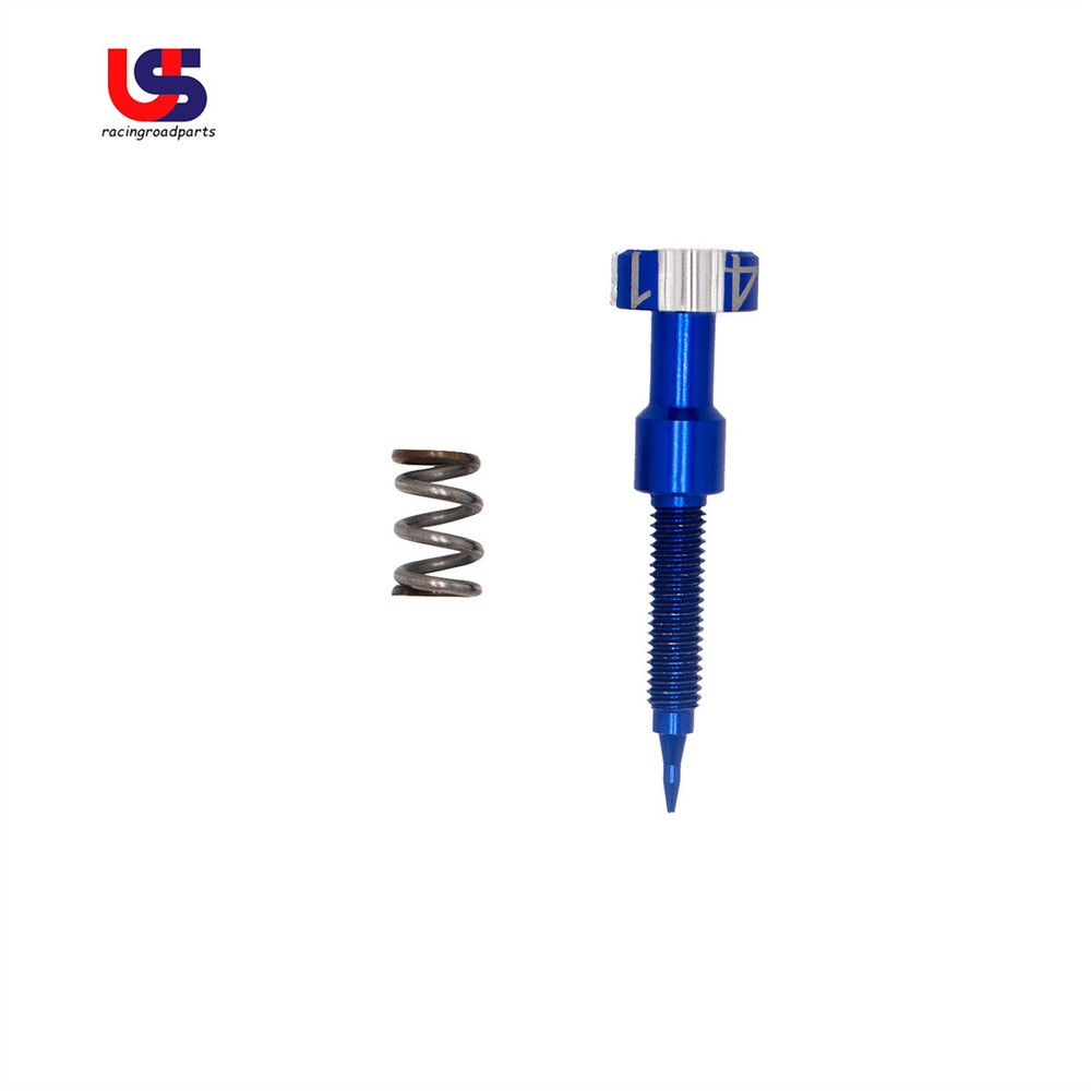 Cycle Idle Mixture Screw For S&S Super E and G Carburetor Blue