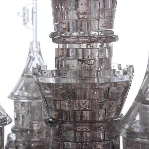 3d Deluxe Crystal Puzzle Black Castle