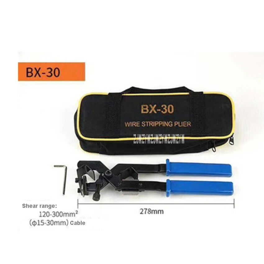 Manual Wire Stripper Portable Stripping Tool 15-30mm