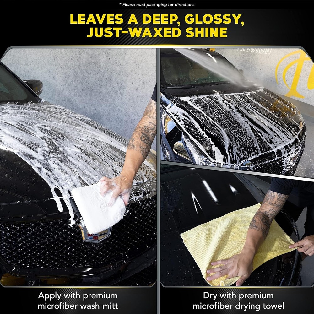 Professional Grade Car Wash & Wax Solution