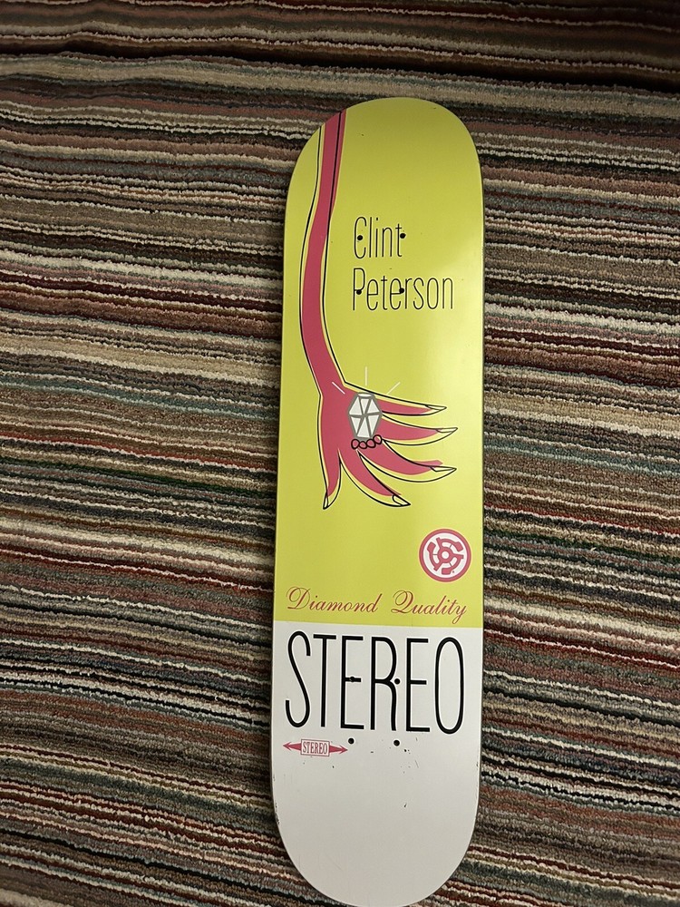 Stereo Clint Peterson Skateboard Deck
