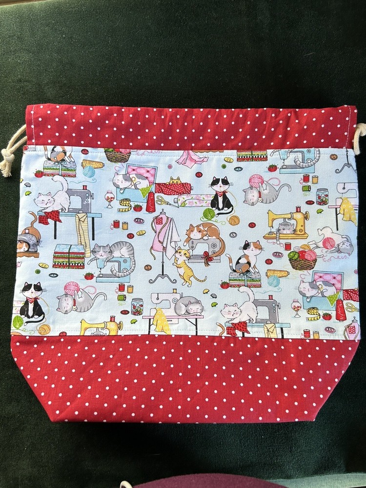 knitting crochet project bag