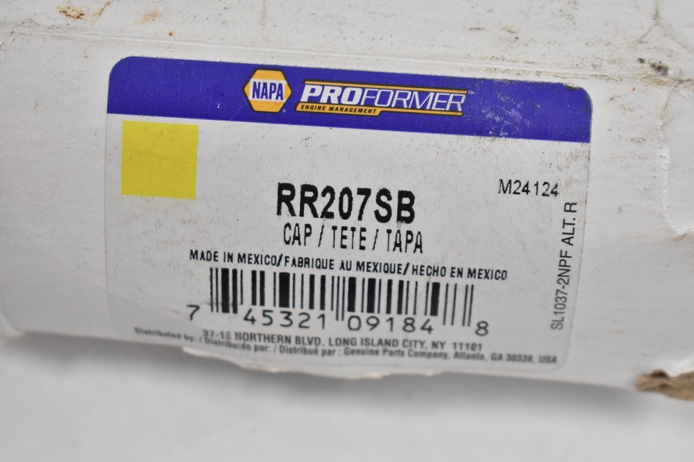 Napa ProFormer Distributor Cap Automotive Replacement Unit RR207SB