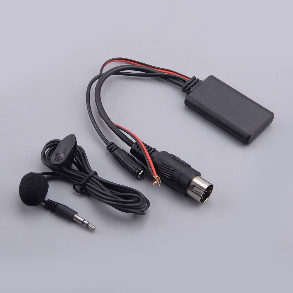 Bluetooth Adapter Audio AUX Cable + Microphone Fit For Kenwood CD Stereo US