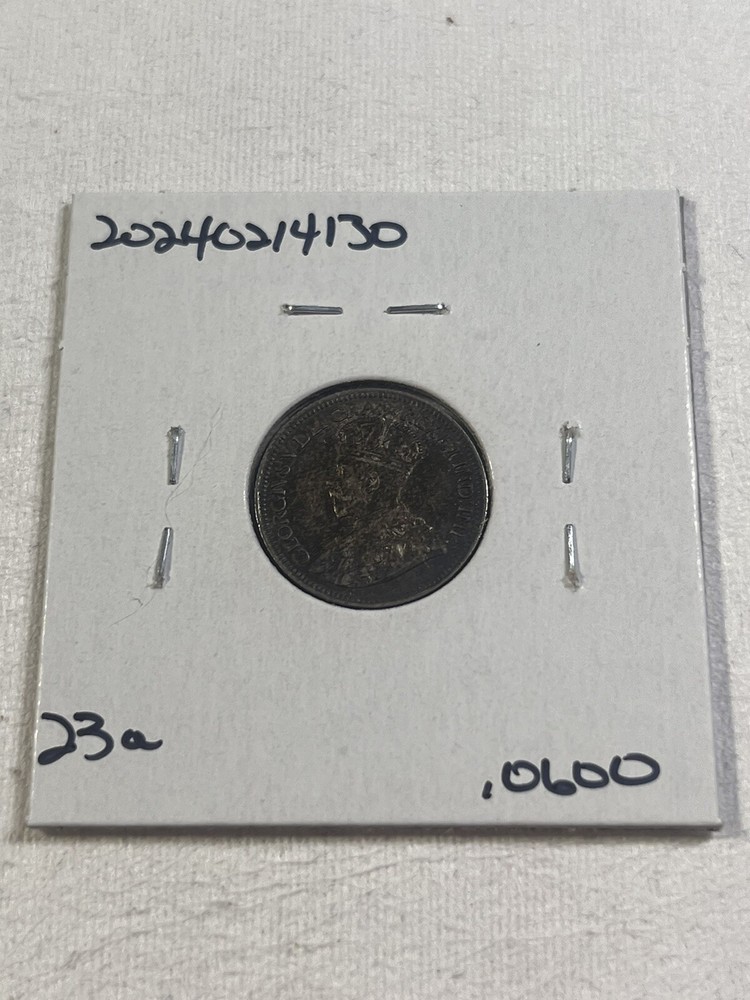 1930 Canada 10 Cents Silver Coin
