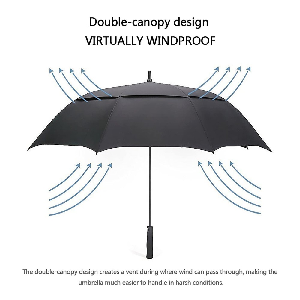 G4Free 68 Inch Automatic Open Golf Umbrella Oversize Extra Large