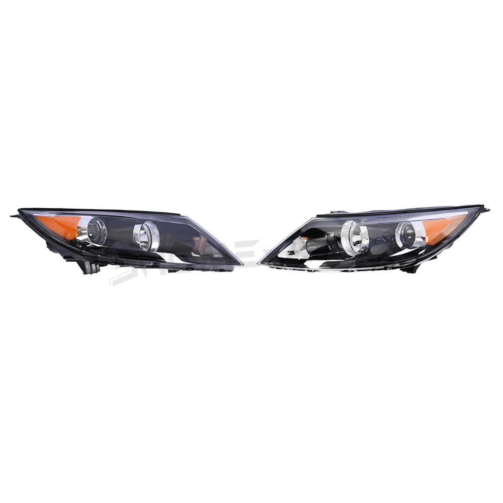 For 2011 2012 Kia Sportage Headlight Assembly Halogen Left Right 2pc