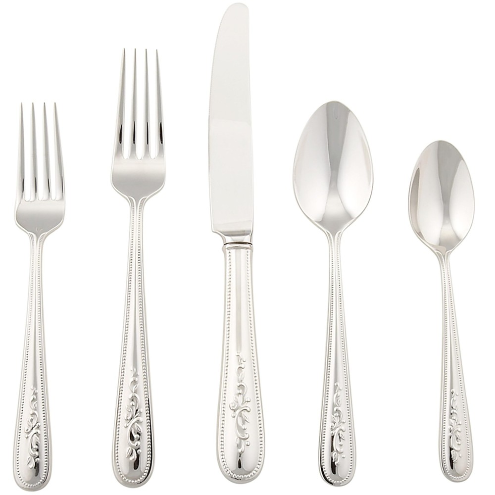 Opal Innocence Flatware 5-Piece Place Setting - , Silver