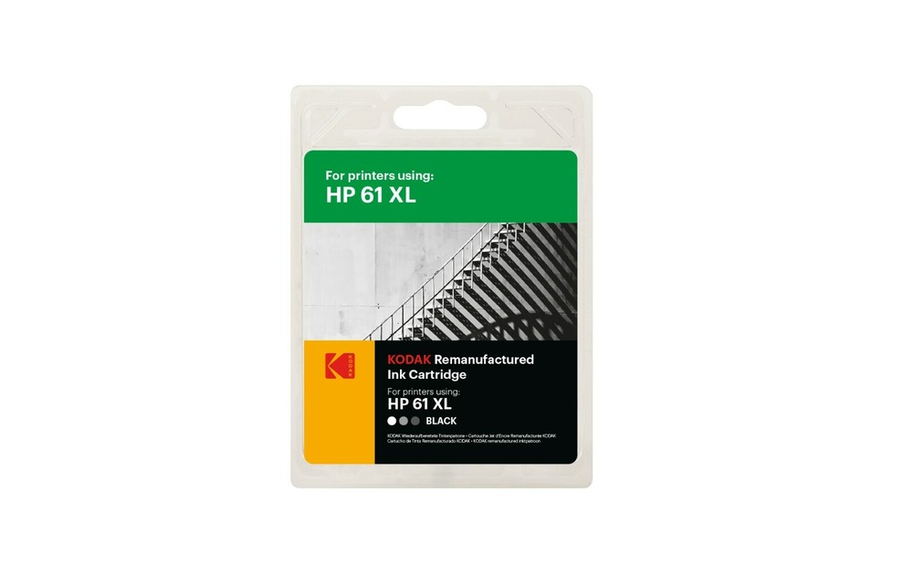 Kodak Replacement HP 61XL Black Ink Cartridge