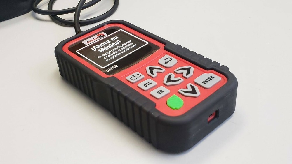 Injectronic CJ250, Automotive OBD2 Diagnostic Scantool, Enhanced Code Reader