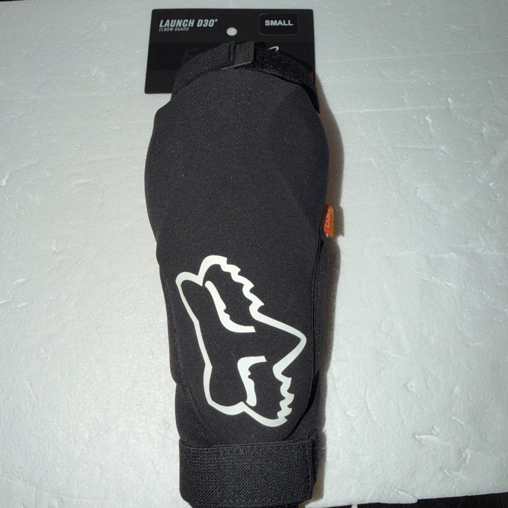Fox Head Racing Launch D30 Elbow Guard Black Size Small NWT