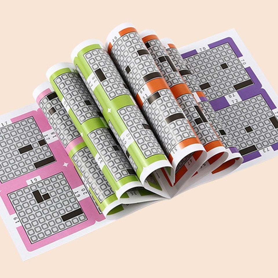 Logic Puzzle Brain Teaser Game For Kids Adults,88 Challenges 4 Difficulty Level