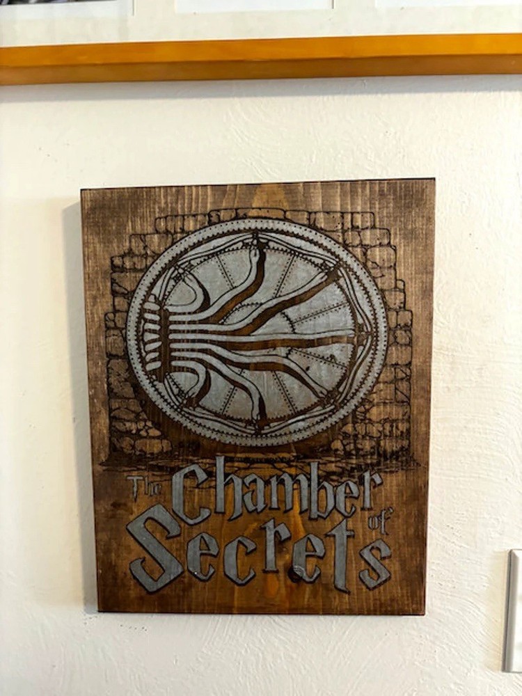 Chamber Of Secrets Sign