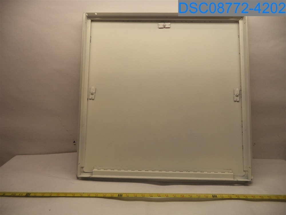 Elmdor: Metal Access Door with Frame, White