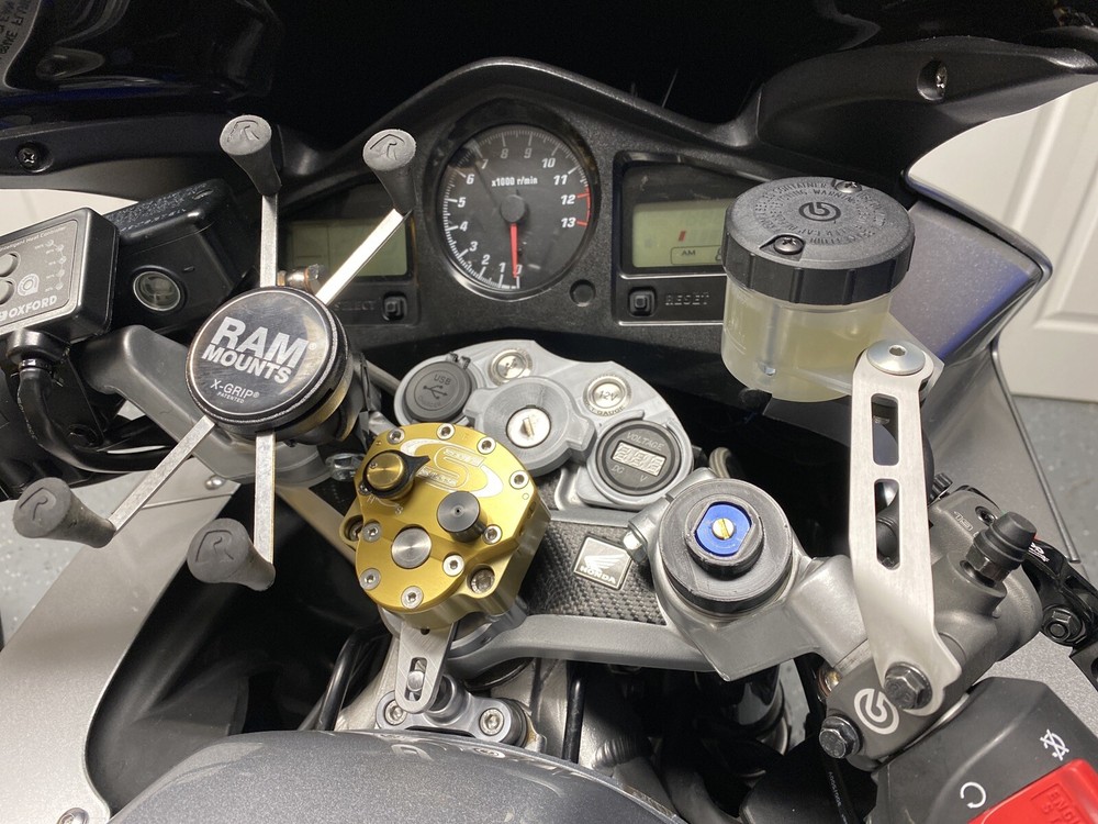 VFR800 USB Charger Bracket