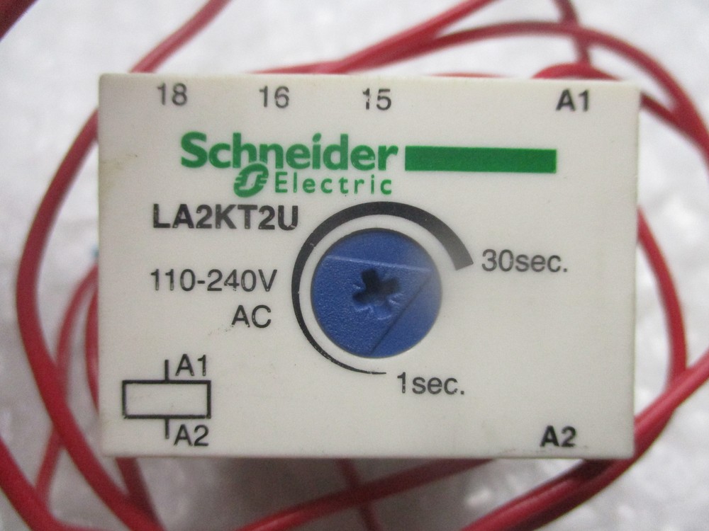 SCHNEIDER ELECTRIC LA2KT2U TIMER 1-30SEC NSNP