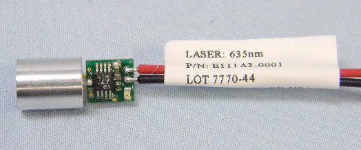 (5) NEW Miniature InGaAIP Diode Laser Module 635nm Red