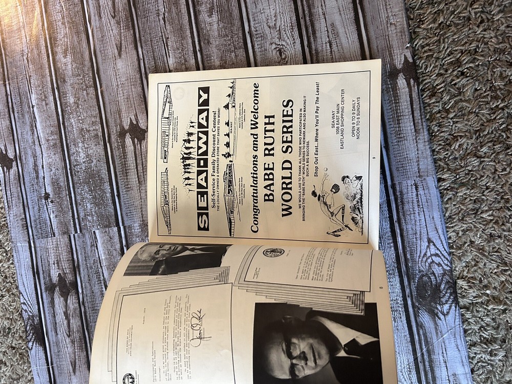 1979 babe ruth world series Pamphlet