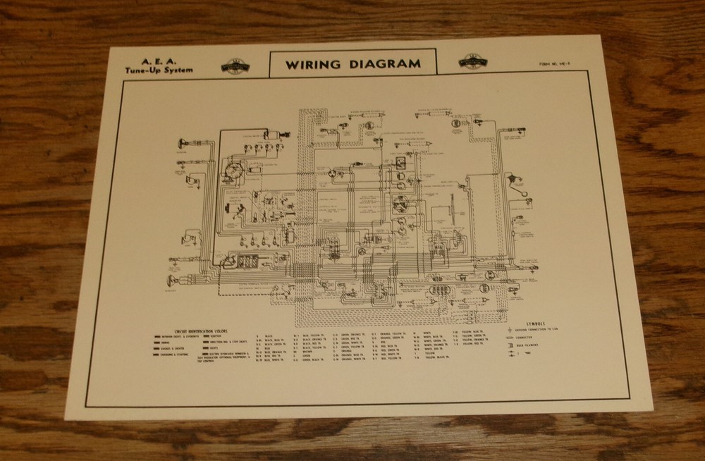 1950 Mercury Model OCM 8 Cylinder Tune-Up Chart 50