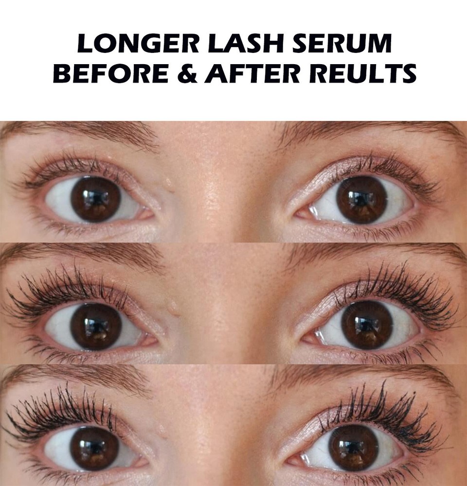 Eye Lash & Brow Enhancer Thicker Longer Eyelashes Serum Growth Booster Solution