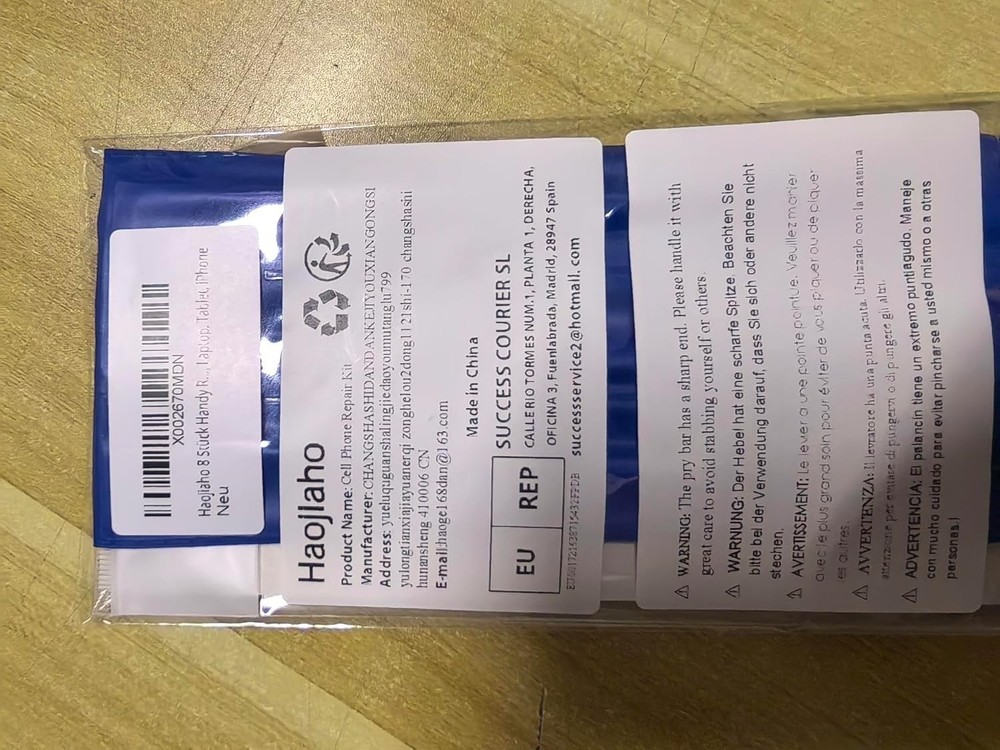 Ergonomic 8-Piece Spudger Tool Kit - Precision Tools for Smartphones & Tablets