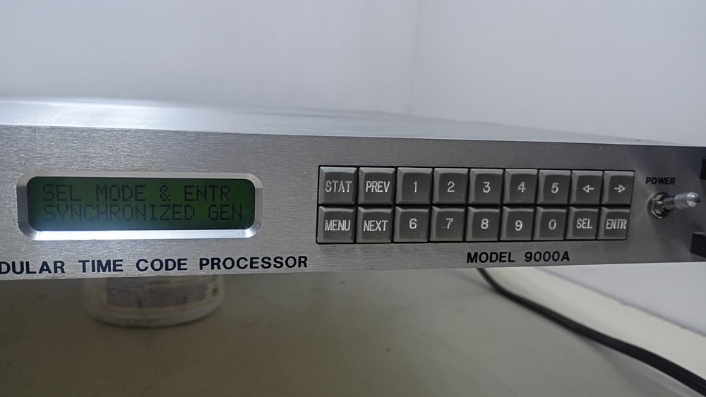Trak Systems 9000A-1 Modular Time Code Processor P/N 49000-1000-101