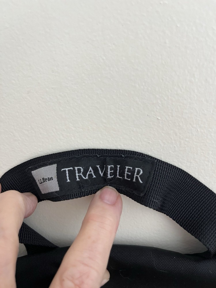 LLBean Traveler Black Toiletry Bag