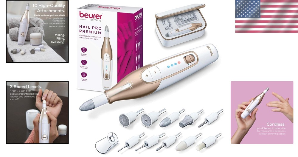 Professional Nail Drill for Salon-Quality Nails