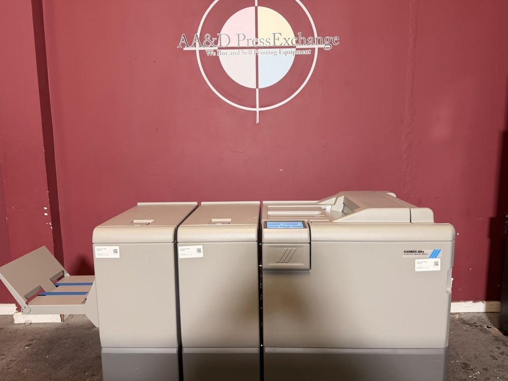 Low Meter 209k Plockmatic 350e Bookletmaker !Video!