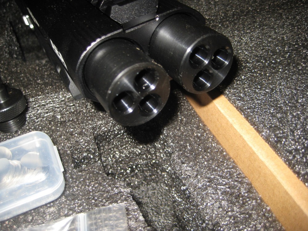 Custom AEA Harpoon with 25 caliber Beehive barrels